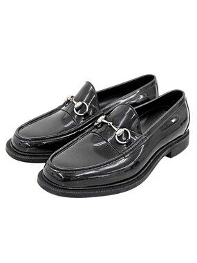 GUCCI Authentic Men’s Loafer Fringe Oxblood Made in Italy 41 US 9.5 US Horsebit $890 Mens Red Gucci Leather Horse Bit Loafers Sz 11 G / 12  main image 4